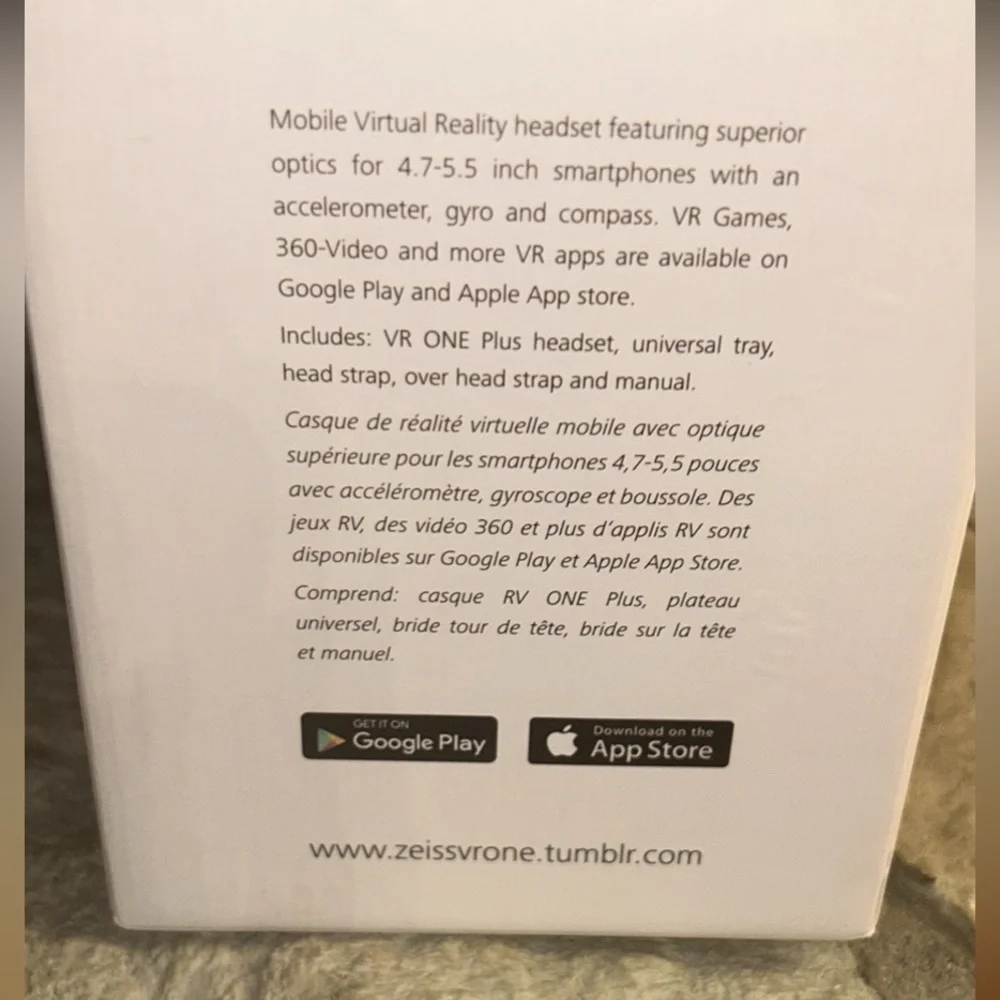 VR one plus headset